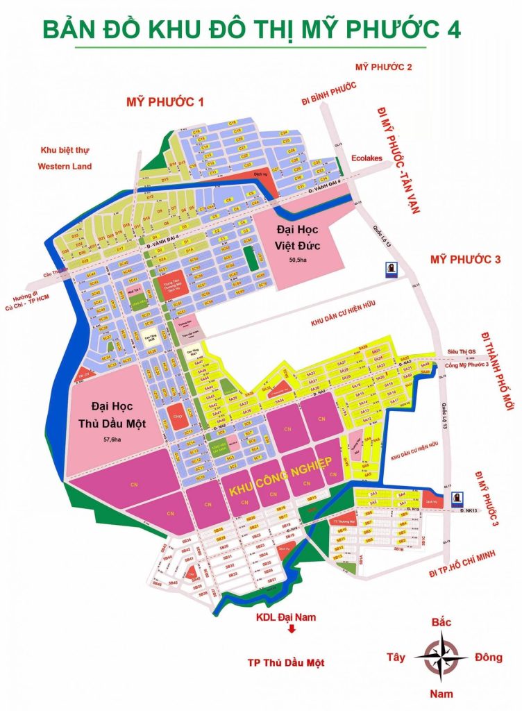 giá đất mỹ phước 4